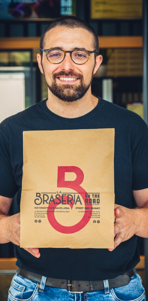 la braseria on the road - packaging