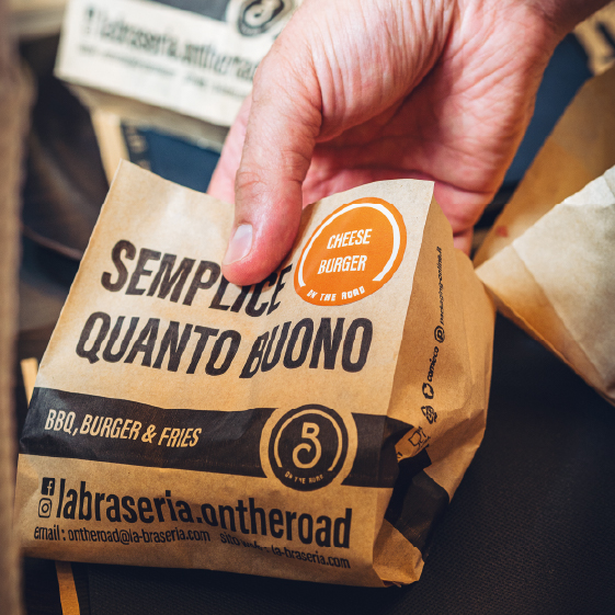 la braseria on the road - packaging